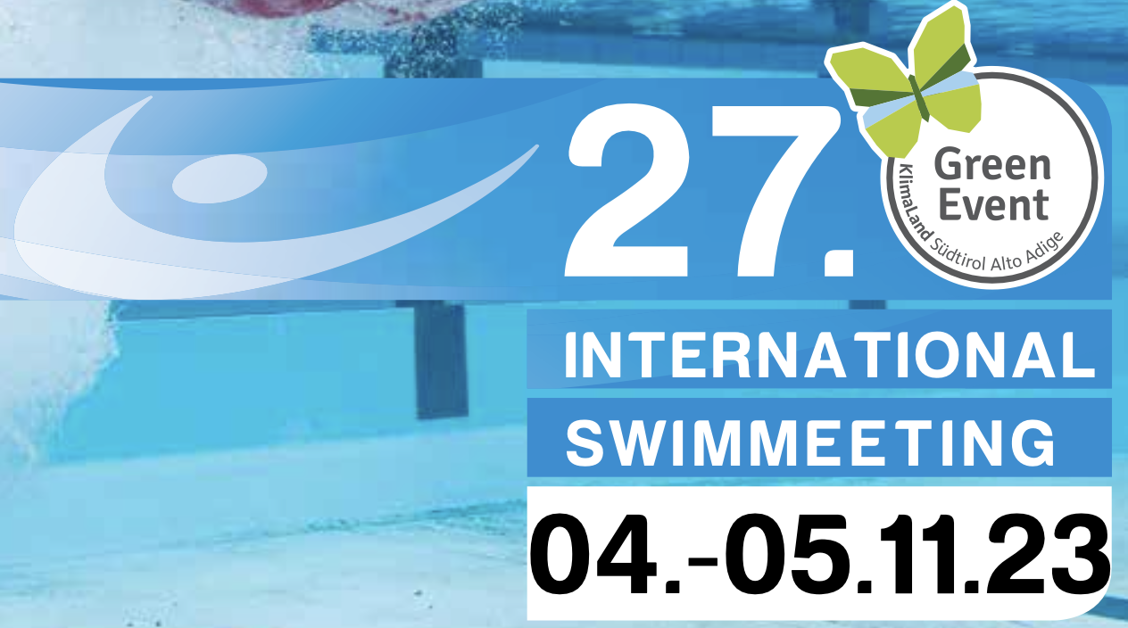 Scopri di più sull'articolo 27° Swimmeeting Alto Adige. La startlist