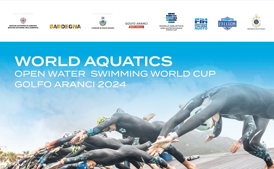Scopri di più sull'articolo CdM Open Water 2024 •  Golfo Aranci. In Sardegna gli atleti di 5 continenti.