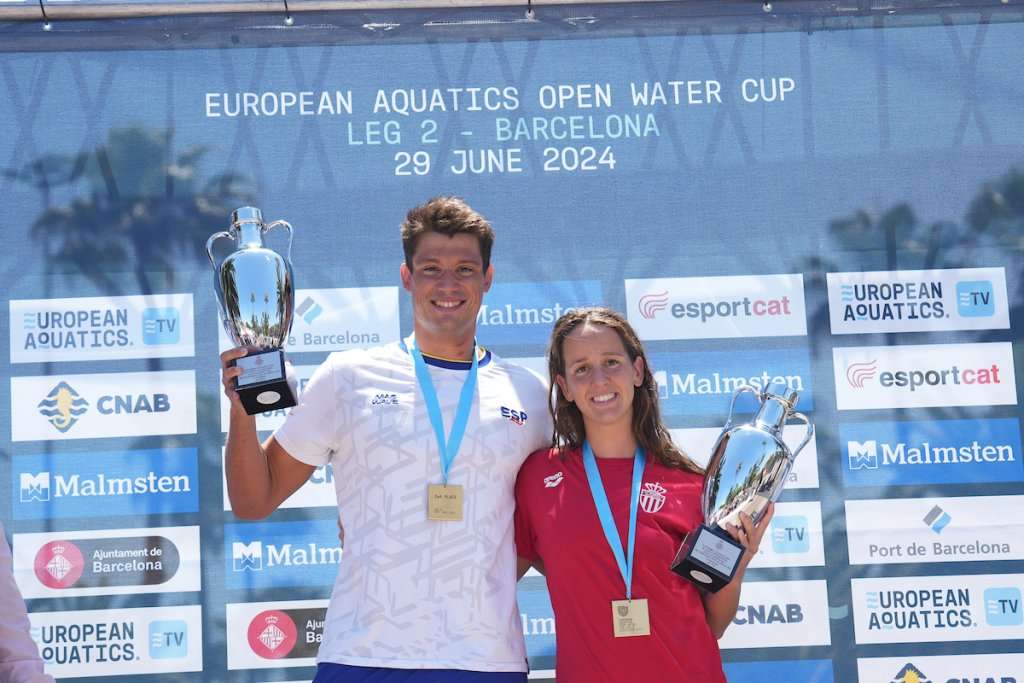 Scopri di più sull'articolo European Aquatics Open Water Swimming Cup 2024 a Barcellona. Leg 2. Vincono Lisa Pou e Guillem Pujol