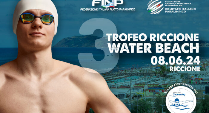 Riccione ospita per il terzo anno consecutivo il “Trofeo Riccione Water Beach” di nuoto paralimpico in acque libere